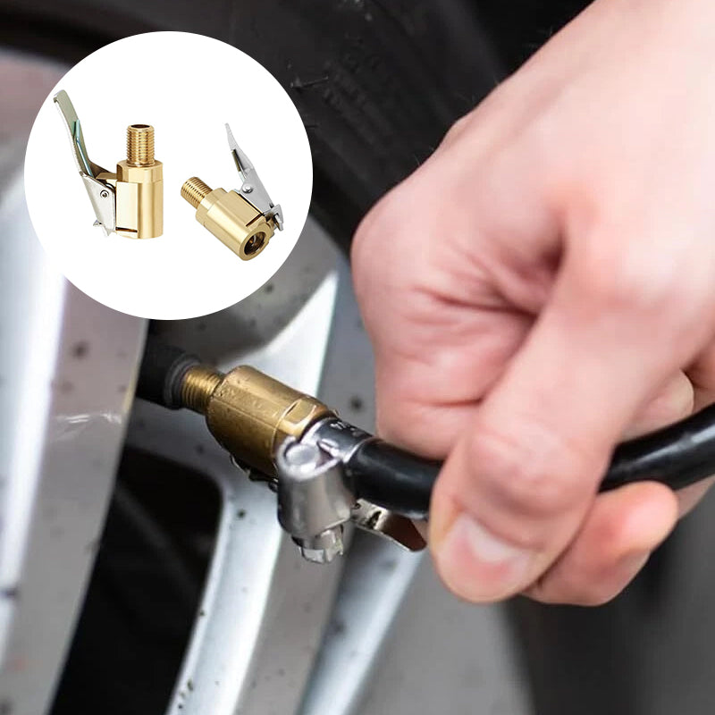 Anti-Slip Threaded Tire Inflator Adapter