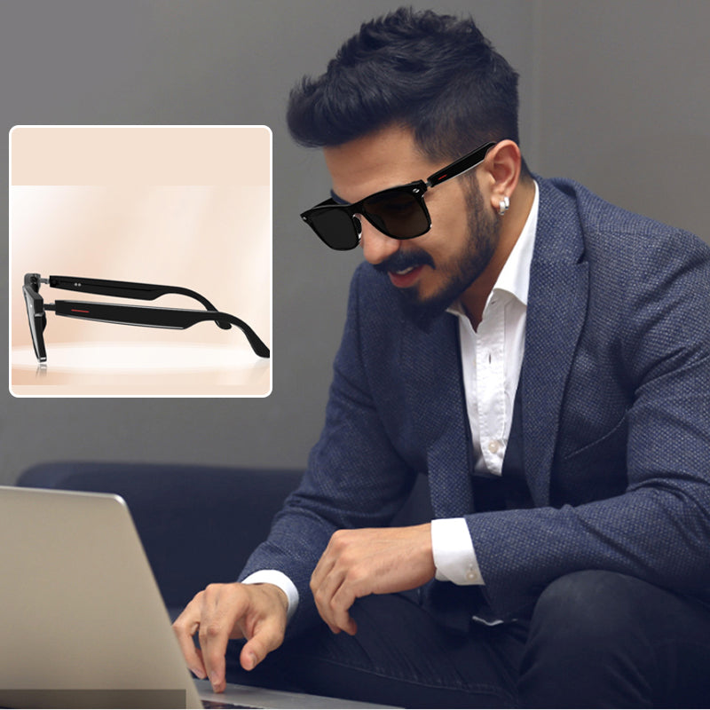 Wireless Headphone Smart Glasses for Music & Calling