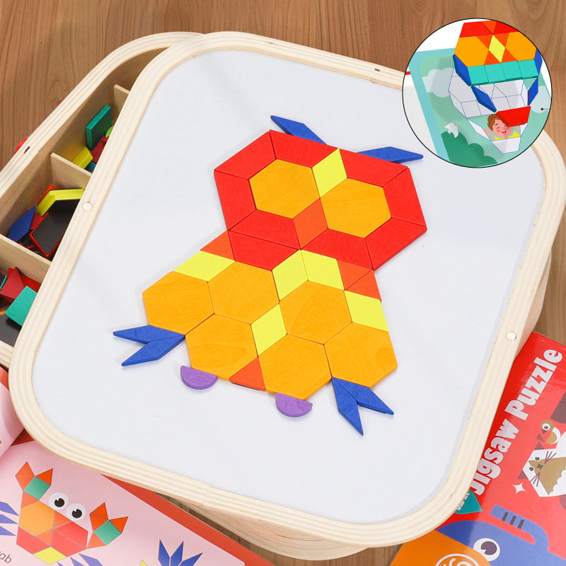 Wooden Creative Magnetic Puzzle