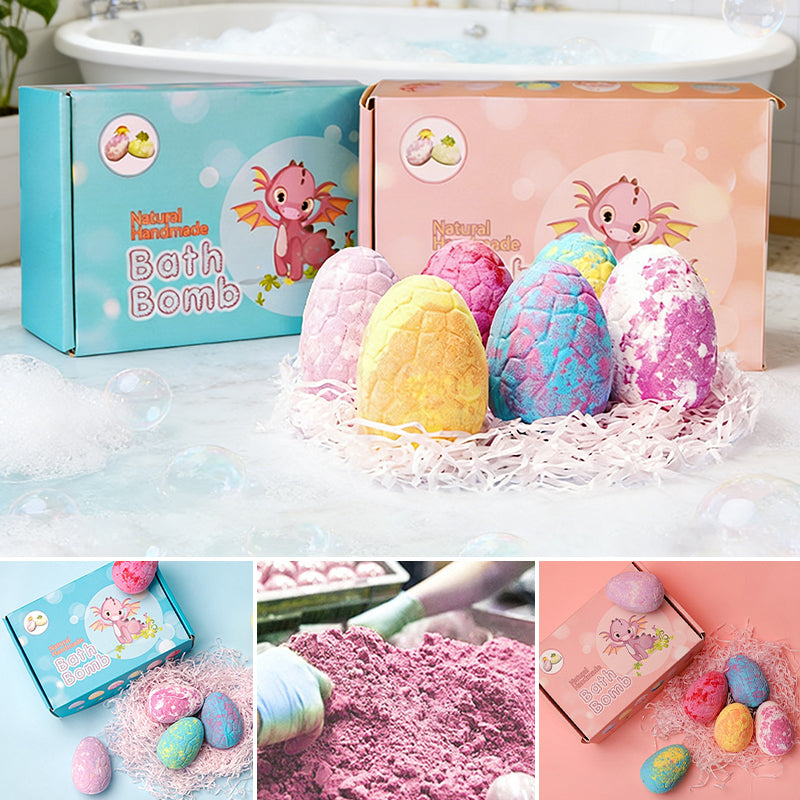 Kids Dinosaur Egg Bath Bombs