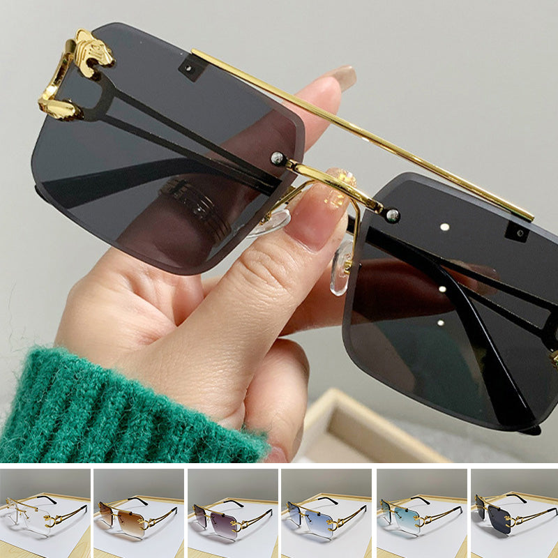 Double-Beam Cheetah Sunglasses
