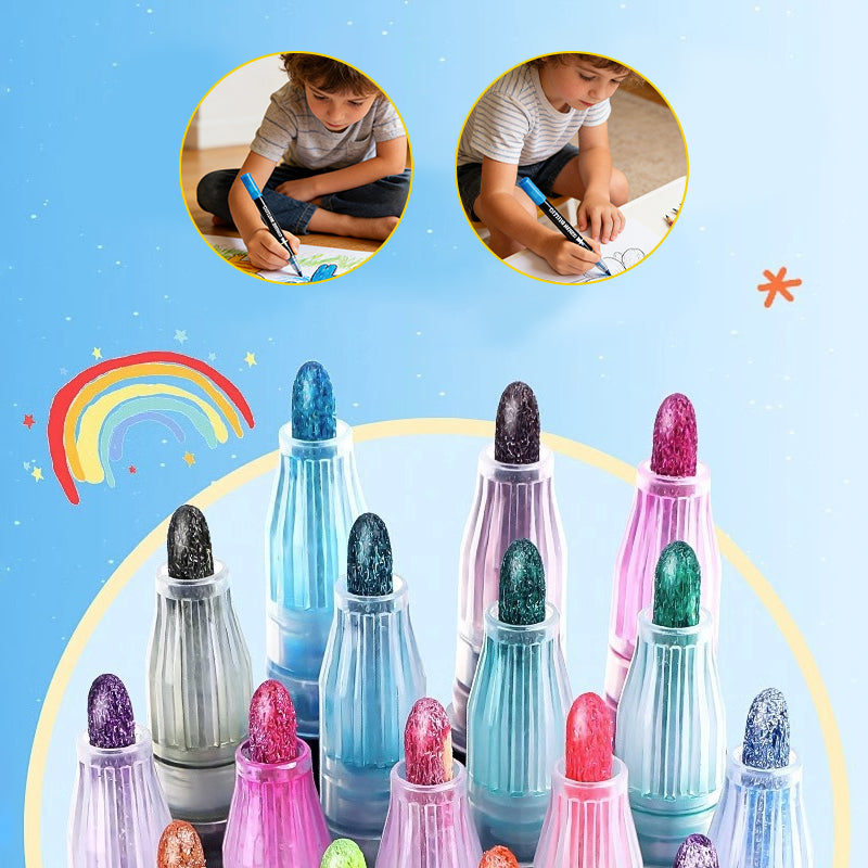 24 Outline Shimmer Markers