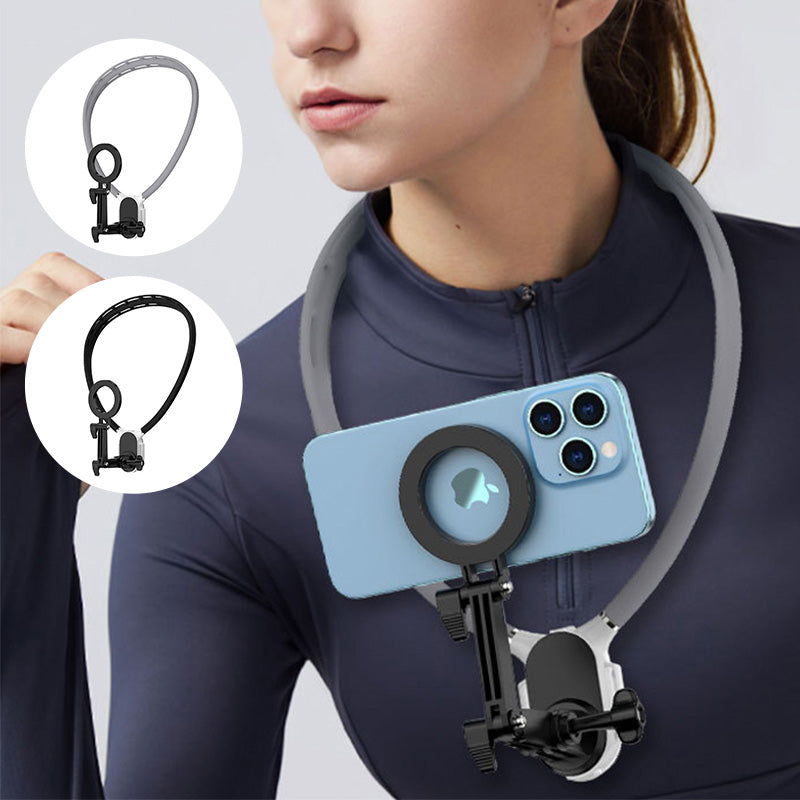 Anti-Shake Magnetic phone neck holder