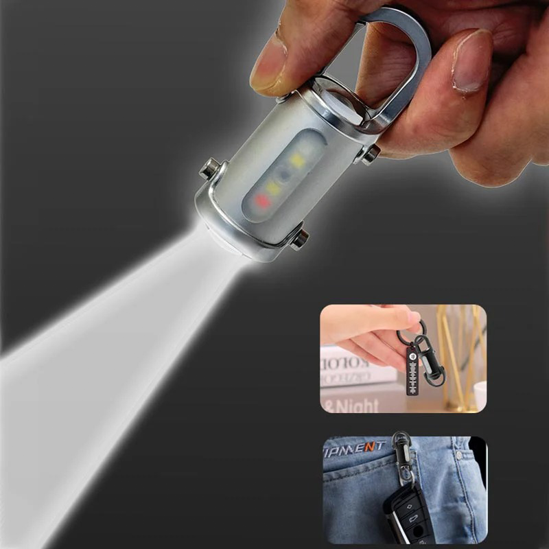 Emergency Flashlight Keychain