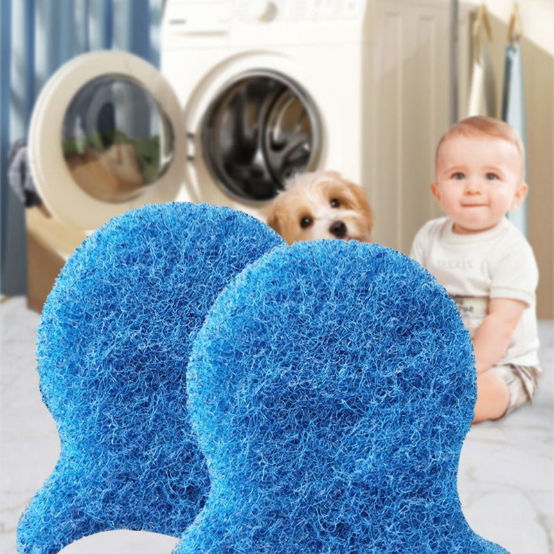 5-piece Set of Blue Washing Machine Lint Removers for Pets