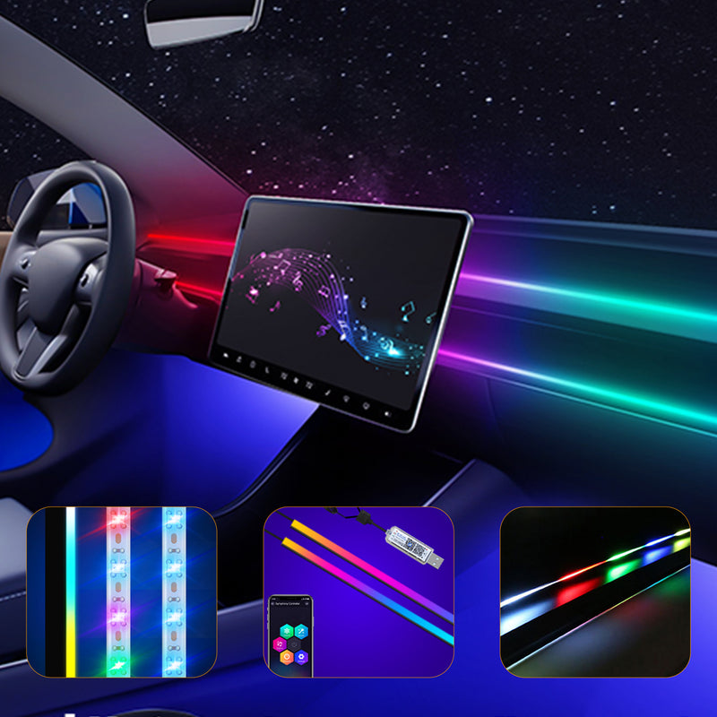 Car Center Console Ambient Light