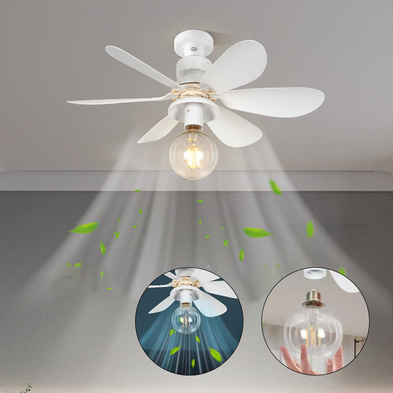 E27 Ceiling Fan Light with Remote Control