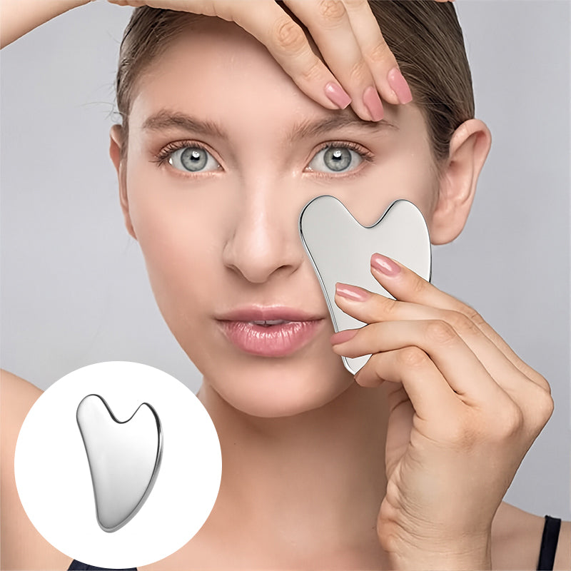 Premium Stainless Steel Gua Sha Facial Tool