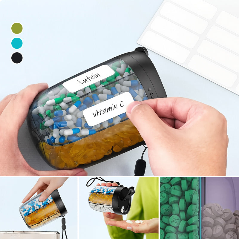 Multi-Compartment 7-Day Pill Organizer