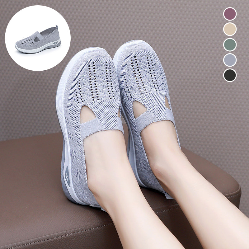 Women's Lightweight Breathable Mesh Slip-On Sneakers