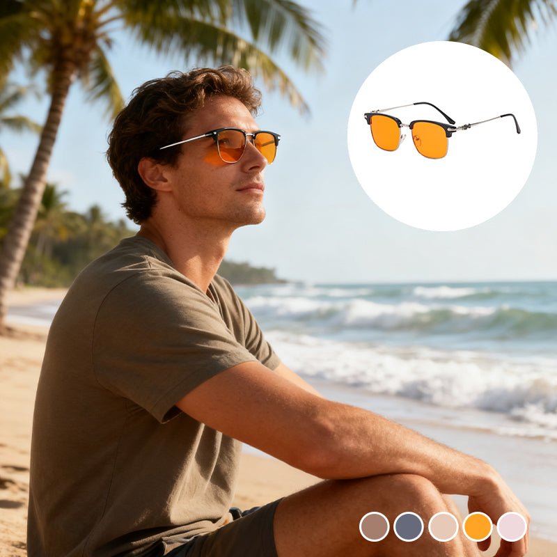 Classic Thick Square Frame Clear Lens Glasses