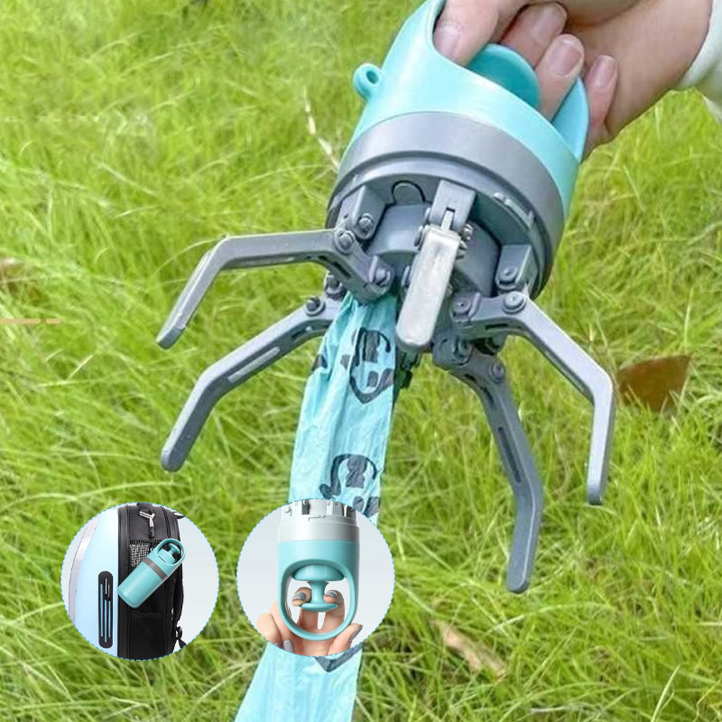 Portable Six-claw Pet Poop Scooper