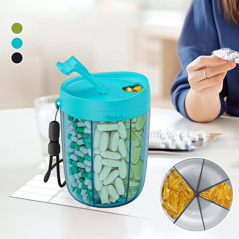 Multi-Compartment 7-Day Pill Organizer