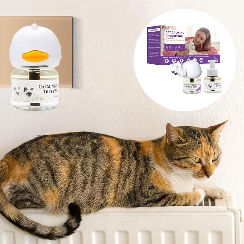 [US Plug] Pet Calming Pheromone Diffuser Kit
