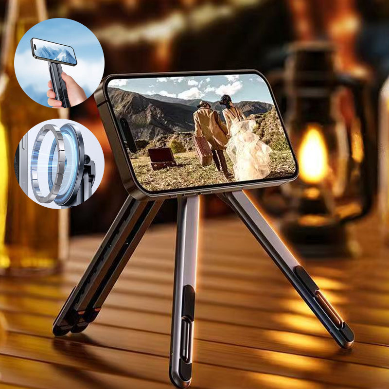 Multi-Function Magnetic Aluminum Foldable Laptop, Tablet & Phone Stand