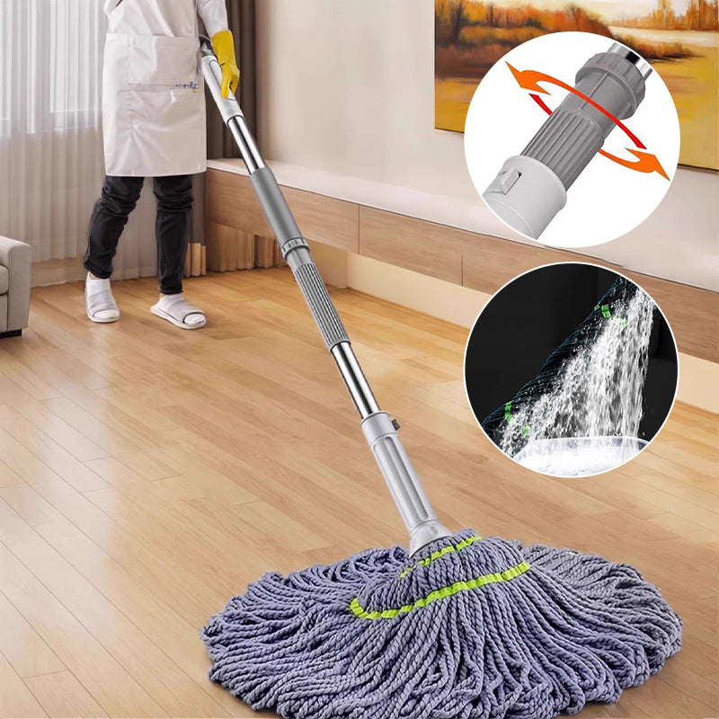 Long Handle Self Wringing Mop