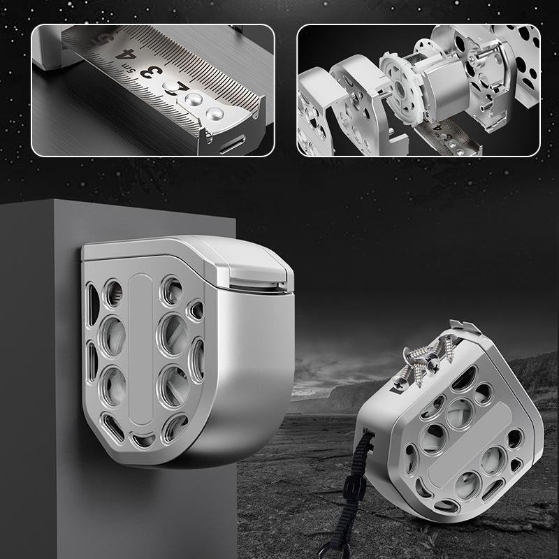 Stainless Steel Retractable Waterproof Measuring Ruler
