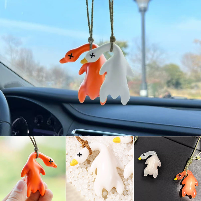 Color-Changing Roast Duck Car Pendant