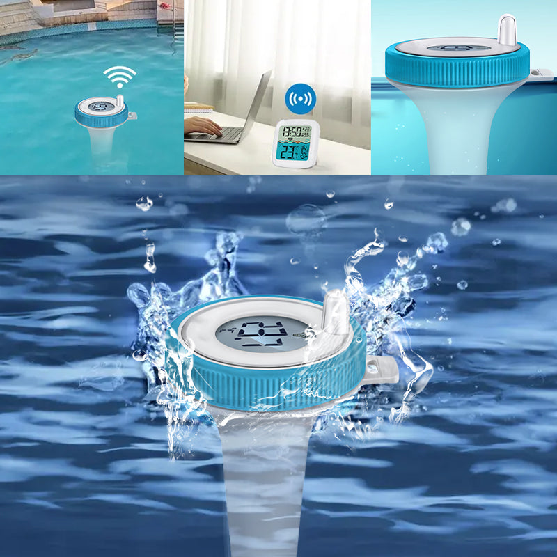 Floating Wireless Swimming Pool Thermometer