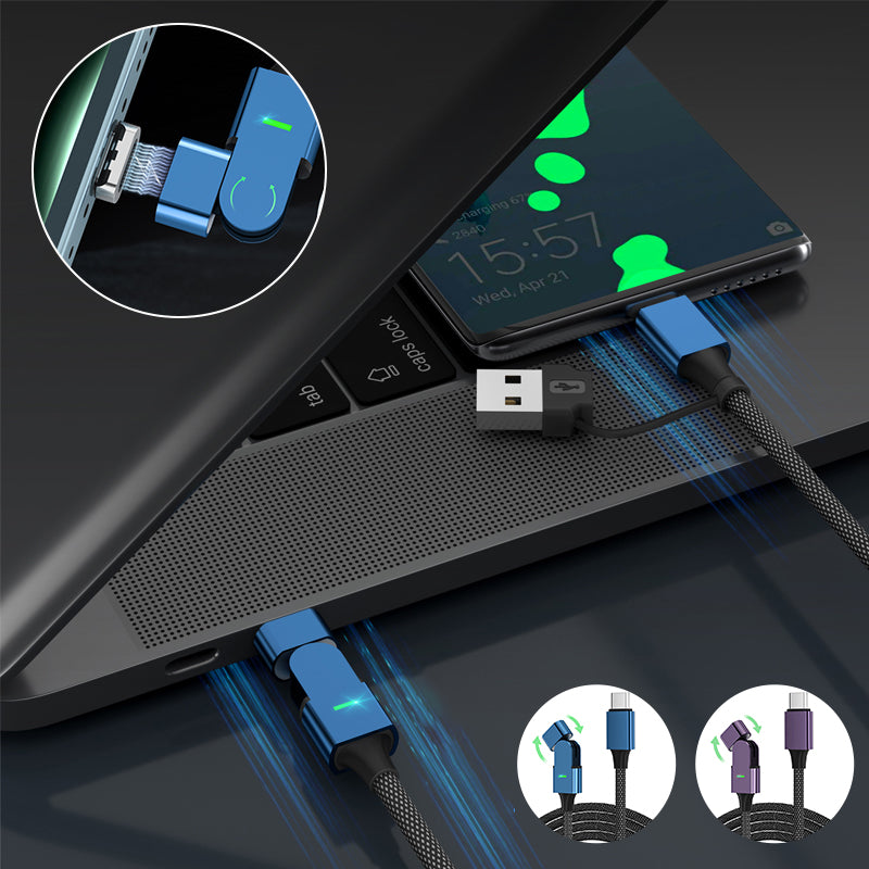 Fast Charging Magic Spin Cable