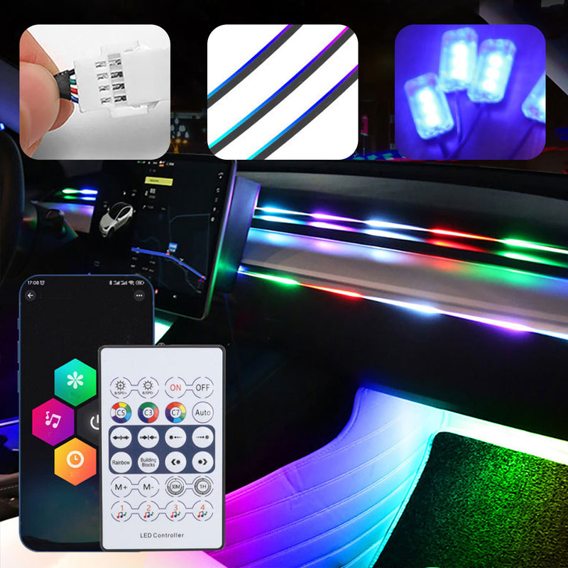 Car Center Console Ambient Light