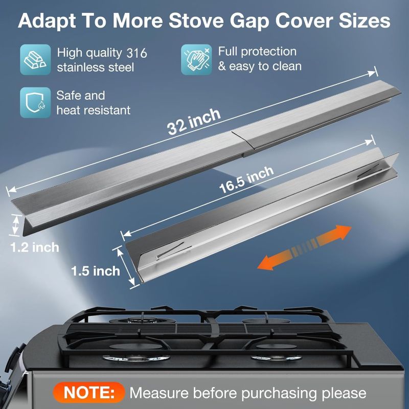 Stainless Steel Expandable Gap Cover