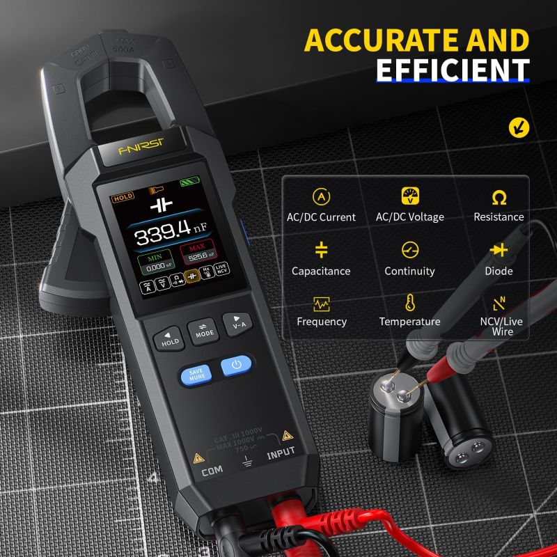 Digital Clamp Meter Multimeter