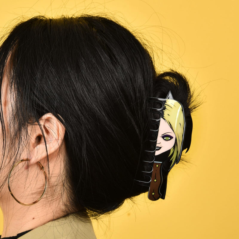 Fun Horror Character Double-Sided Plastic Claw Hair Clips