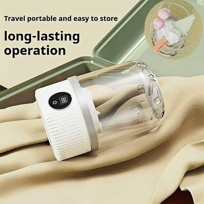 Portable Rechargeable Cordless Mini Washing Machine