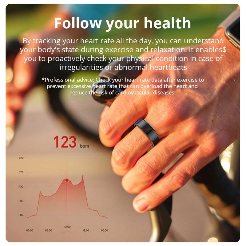 Sports Tracking Smart Ring