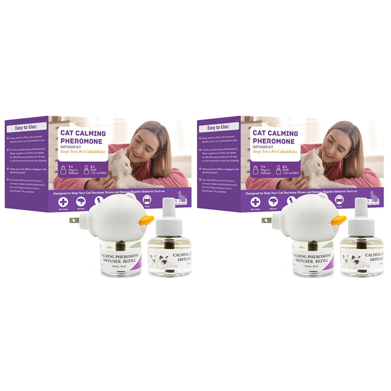 [US Plug] Pet Calming Pheromone Diffuser Kit