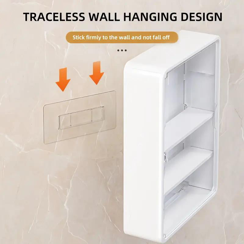 Wall-mounted blind box storage and display rack