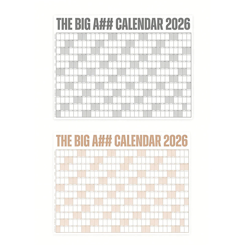 The Big A## 2026 Wall Calendar