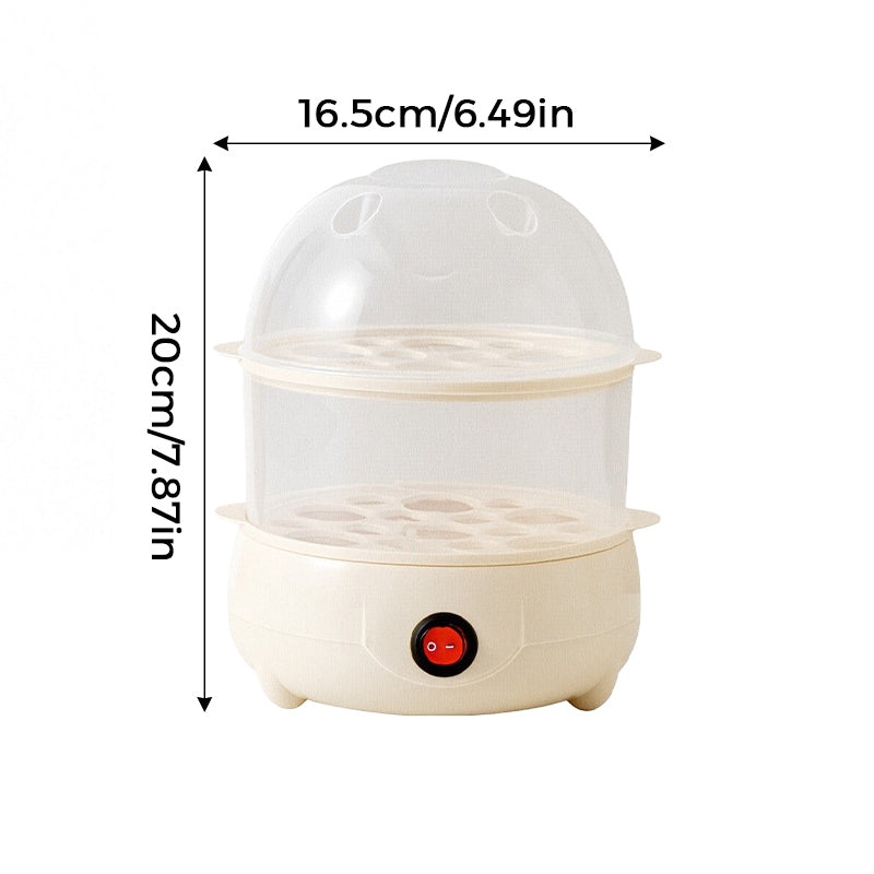 Rapid Electric Egg Cooker & Multi-Purpose Food Steamer