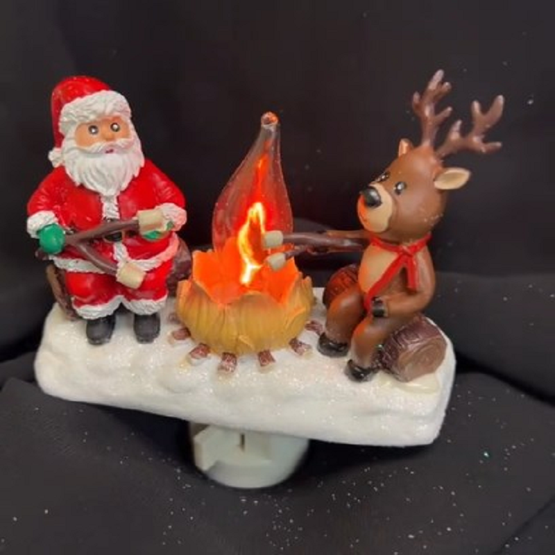 Spökbål blinkande nattljus