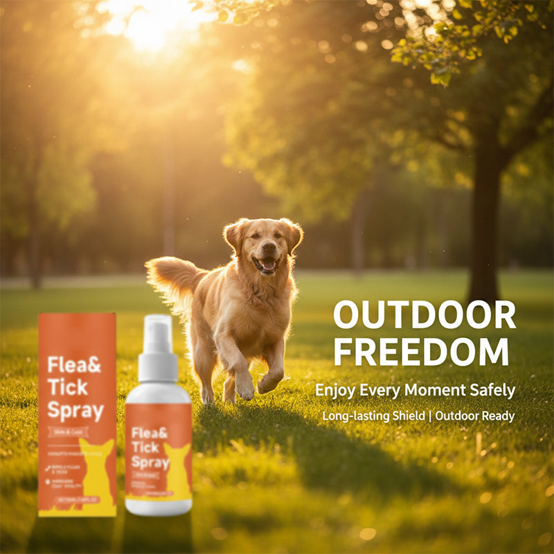 Gentle Dog Skin Care Spray for Indoor & Outdoor Use