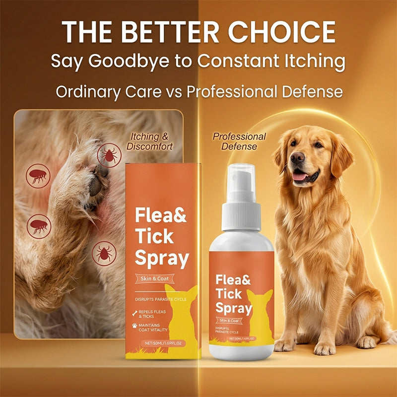 Gentle Dog Skin Care Spray for Indoor & Outdoor Use