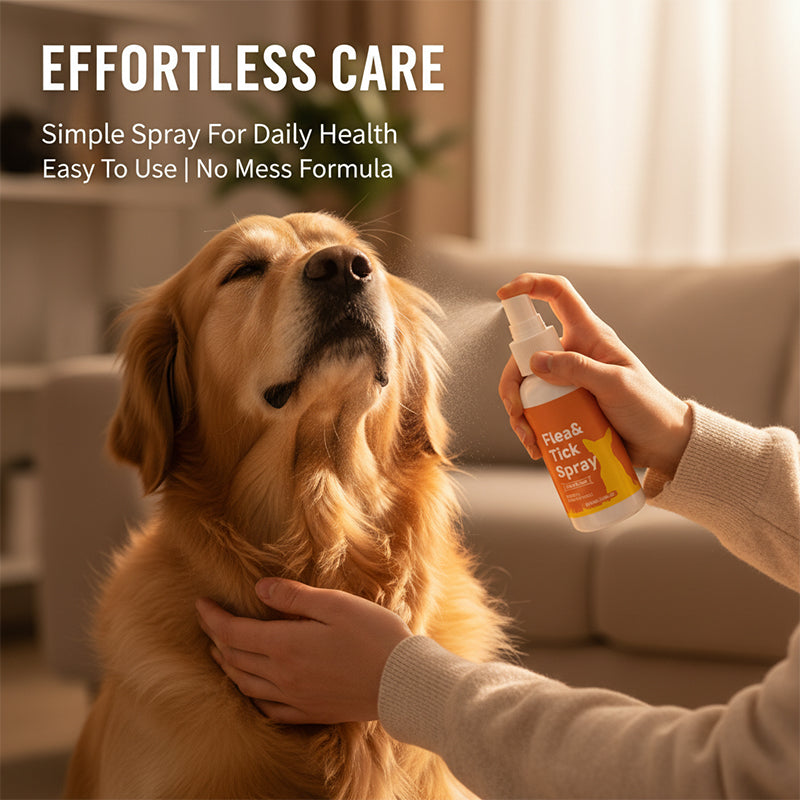 Gentle Dog Skin Care Spray for Indoor & Outdoor Use