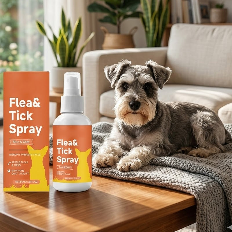 Gentle Dog Skin Care Spray for Indoor & Outdoor Use