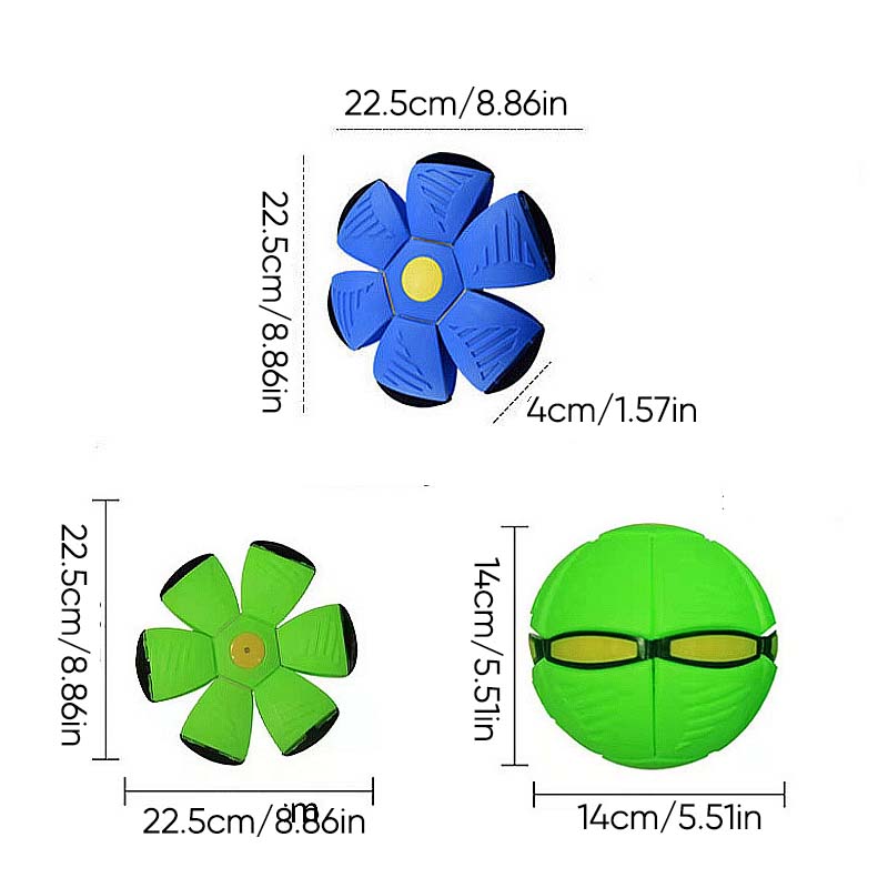 Magical Outdoor Flying Saucer Bouncy Ball