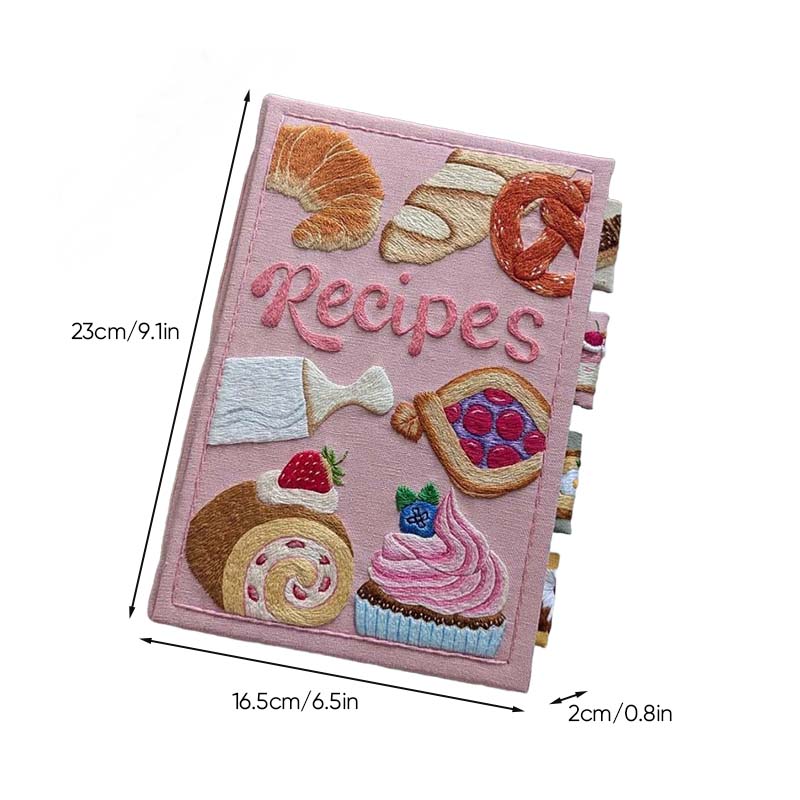 Handcrafted Recipe Journal