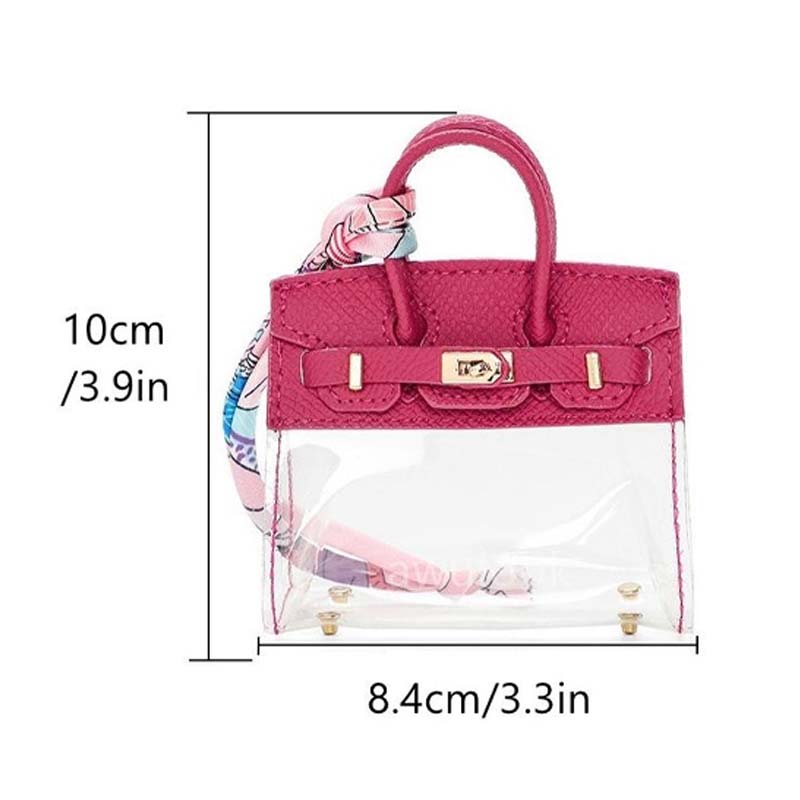 Trendy Mini Transparent Key Case