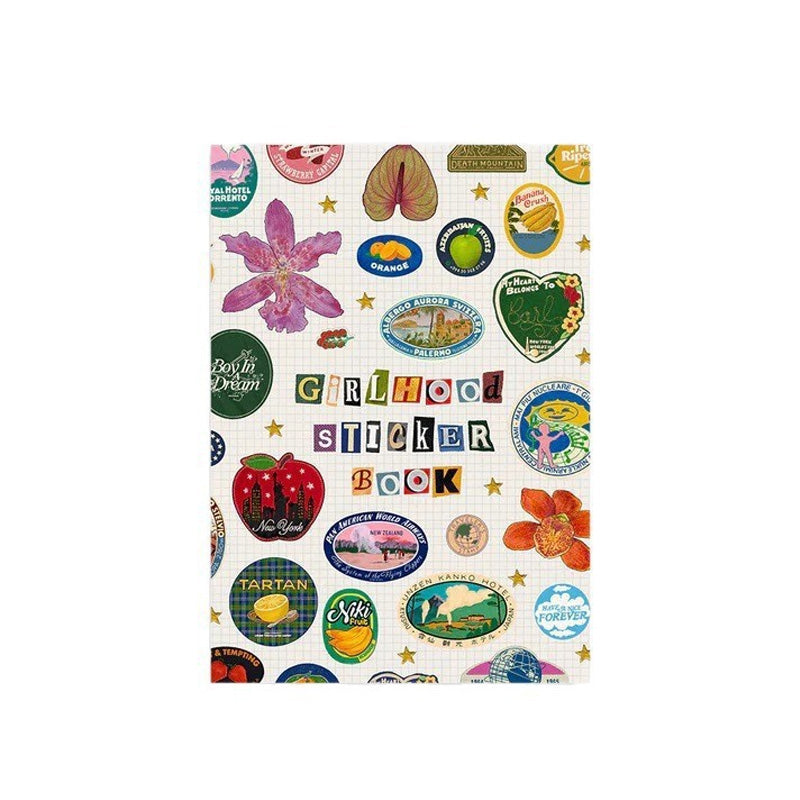 Vintage Sticker Book