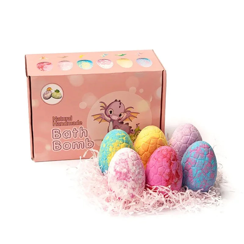 Kids Dinosaur Egg Bath Bombs