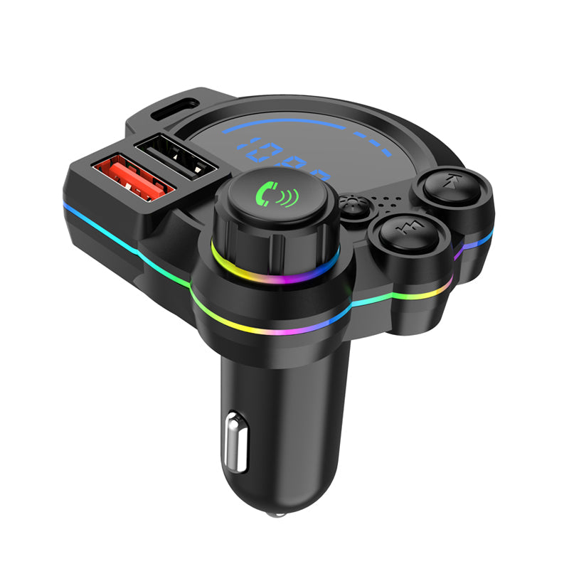Bluetooth Car Charger with FM Transmitter