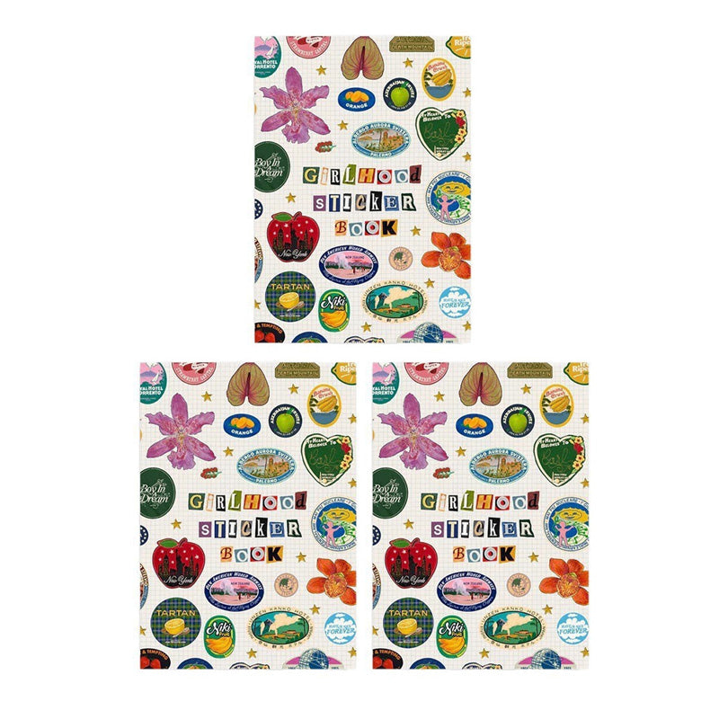 Vintage Sticker Book