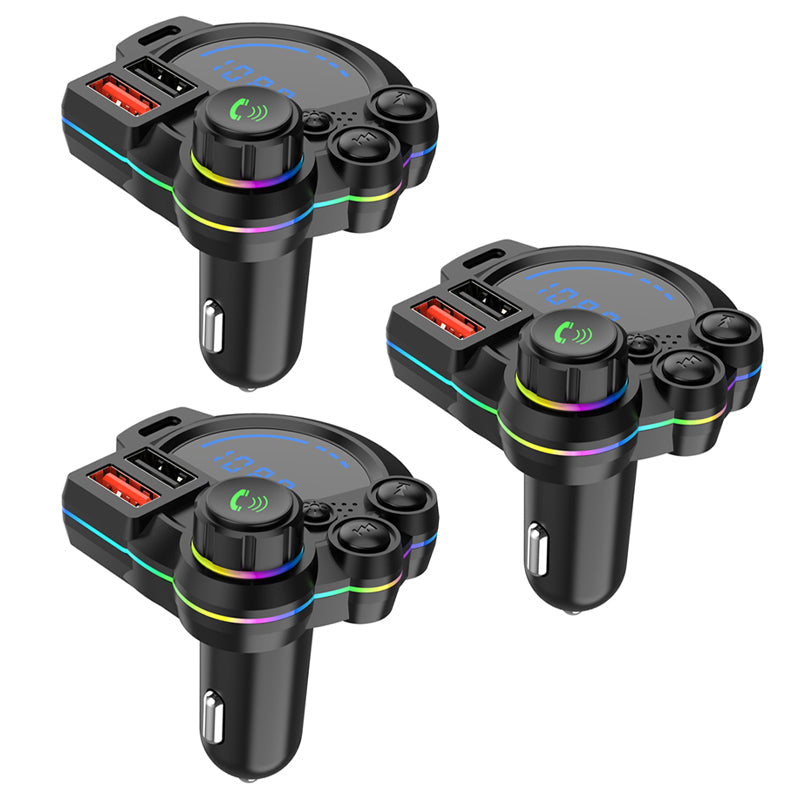 Bluetooth Car Charger with FM Transmitter