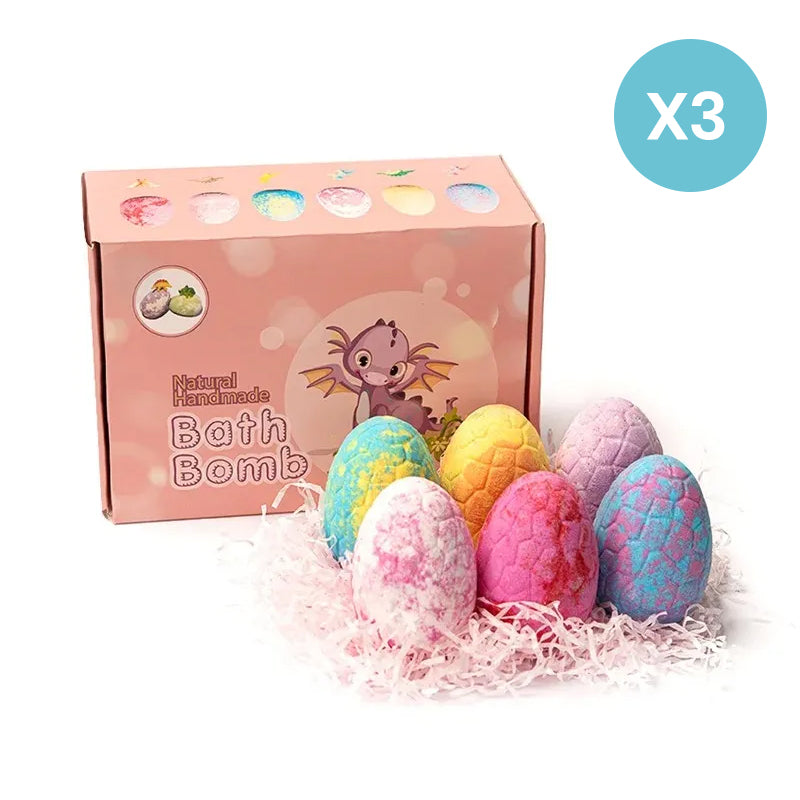 Kids Dinosaur Egg Bath Bombs