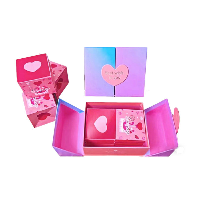 12-Layer Pop-Up Surprise Gift Box