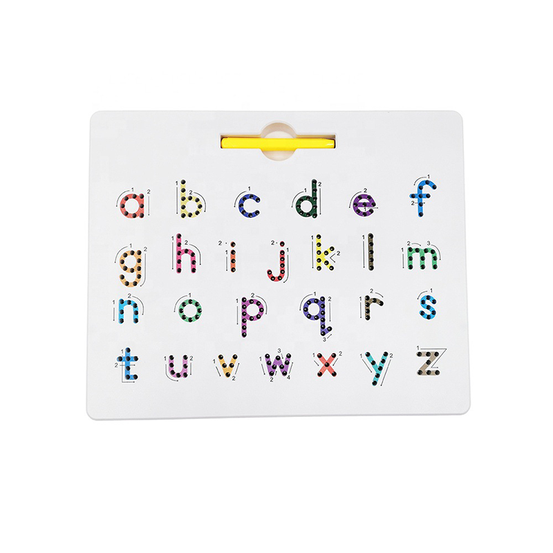 2-i-1 dubbelsidig Magnetic Alphabet Edition